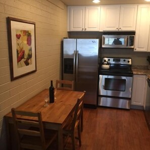 fully stocked kitchen