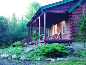 8' X 36' covered porch.