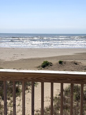 Amazing views and sounds from this beachfront home