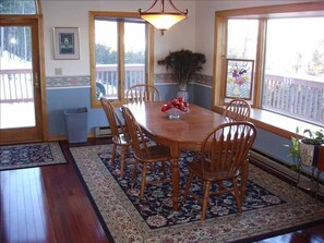 Open dining area