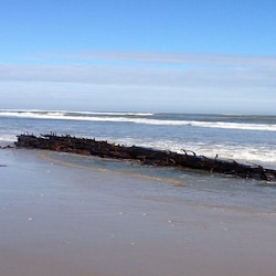 shipwreck in Hatteras Village