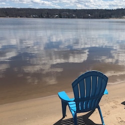 Sit by the water - day and night