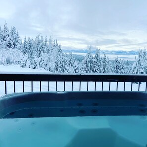 View from your private hot tub