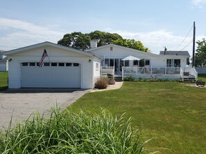 Beautiful 4 bedroom ranch with spacious rooms, only ONE MINUTE WALK to the BEACH