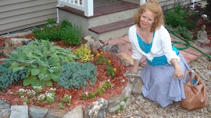 a garden of one's own.