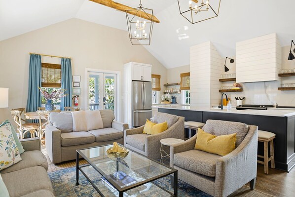 West 64 Living, Kitchen, Dining Area