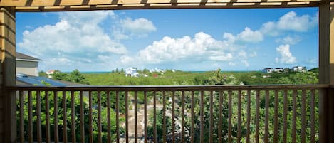 SE facing 10' x 15' balcony view towards long bay