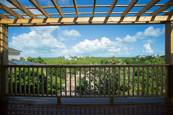 SE facing 10' x 15' balcony view towards long bay