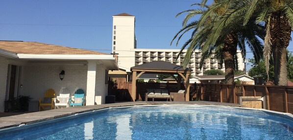 Enjoy your private pool after day on the beach