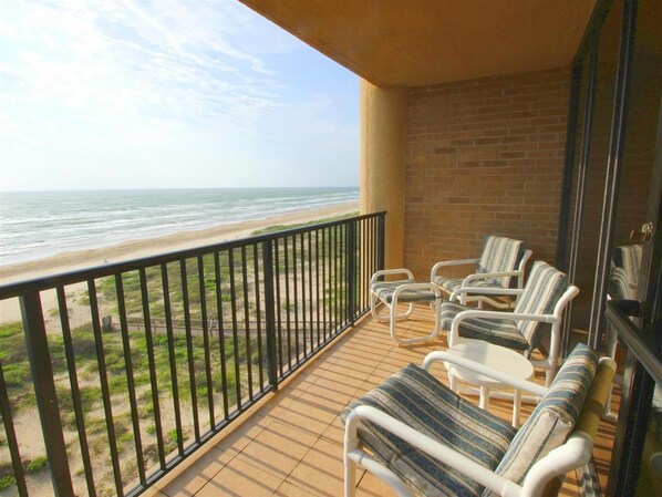 6th Floor Balcony with a great view.