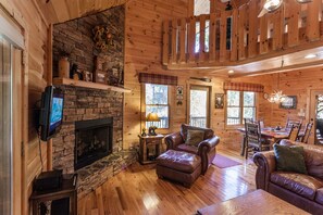 Great Room with Gas Fireplace