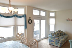 Living room to deck door