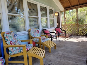 Screened porch