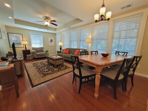 Open floor plan living room!
