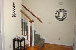 Entry area leading to upstairs bedrooms
