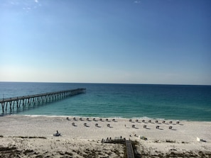 Balcony View of the Beach