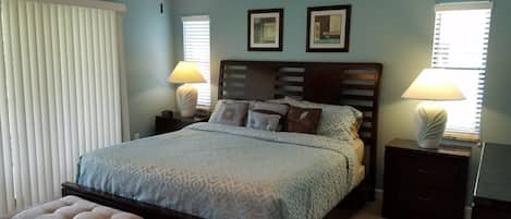 Master Bedroom, king size bed