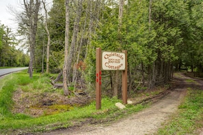 Roadside Sign Driving North