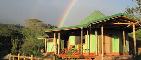 Rainbow galore in the mountains