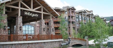 The Lodge at Westgate Resort Front Entrance at the Canyons, Park City, UT