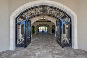 Entrance to Amenities Center.
