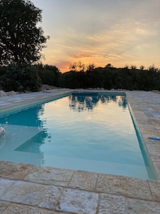 Beautiful Trulli with pool in Monopoli for 5 guests 
