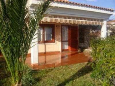 Stintino- Villa with lovely garden, sea view, for 5 people.