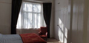 Putney Bedroom at  the front of the house