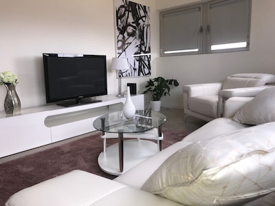 New designed Flat with luxury features. Weekly and Monthly available