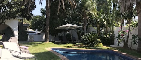 Pool and garden