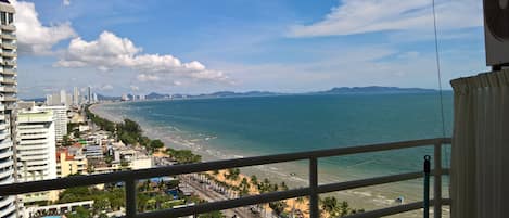 Vue de l'appartement sur la mer