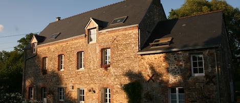 Façade avant du moulin