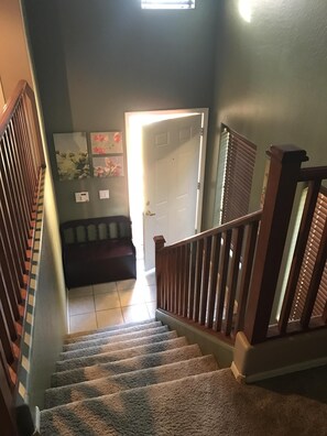 Main entry landing area