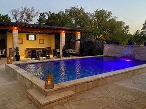 Agua Bonita - Romantic mood lighting.
