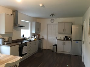 Kitchen with separate utility