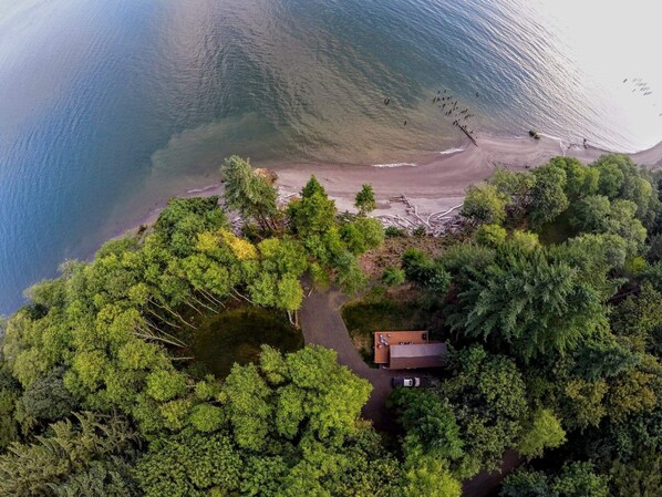 The view from above of your little piece of paradise!