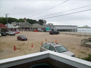 Beach, Carousel, and parking view from back deck