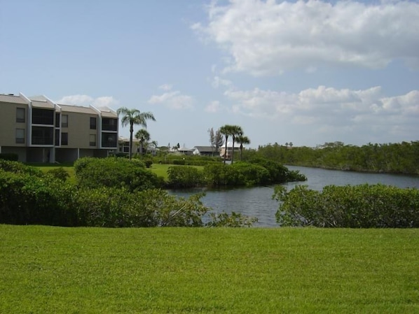 View of the lagoon from your lanai.