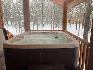 Bain à remous extérieur