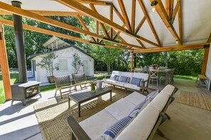 Terrace. Outdoor dining and lounging