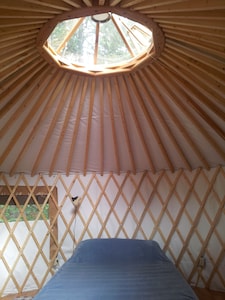 Cozy yurt in the woods near Homer