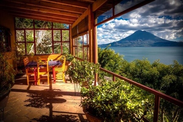 View from the balcony