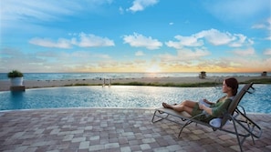 Ocean-side Infinity Pool