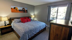 Beaver Creek West Condo H-2 Master bedroom with King bed