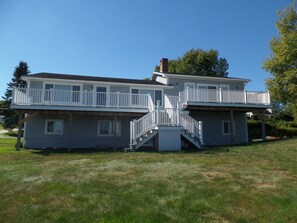 Expansive deck for your enjoyment.