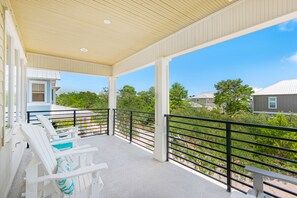 Beautiful large balconies