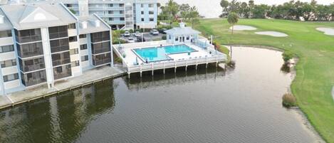 pool area was just resurfaced and all new patio chairs 2018
