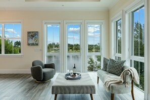 Cypress waterway view from sitting area