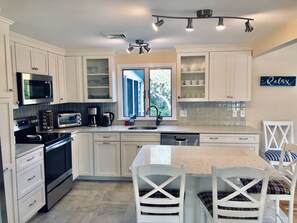 Recently renovated kitchen