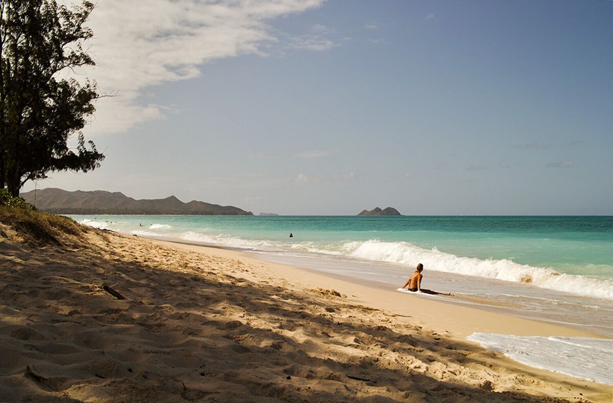 Paradise Found Waimanalo – Quiet & Private Beachside Suite with Air Conditioning